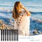 Black Gold Crochet Hooks Needles for Arthritic Hands, 2.0-6.0mm Crochet Hook Set Ergonomic Soft Grips Knitting Hook for Crochet Yarn Craft, Aluminum Knitting Crochet Supplies Kit